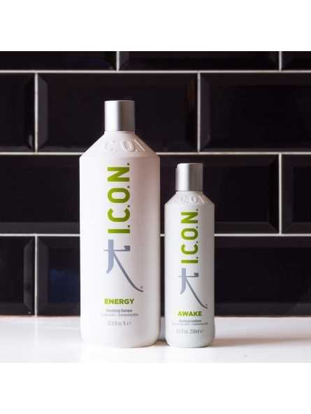 Șampon ICON Detox ENERGY 1000ml + Balsam Awake 250ml