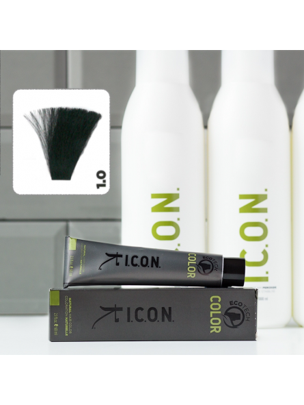 ICON Ecotech Color Coloración Permanente Negro 1.0