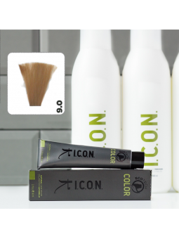 Vopsea de păr ICON Blond Foarte Deschis 9.0 fără alcool, amoniac sau PPD