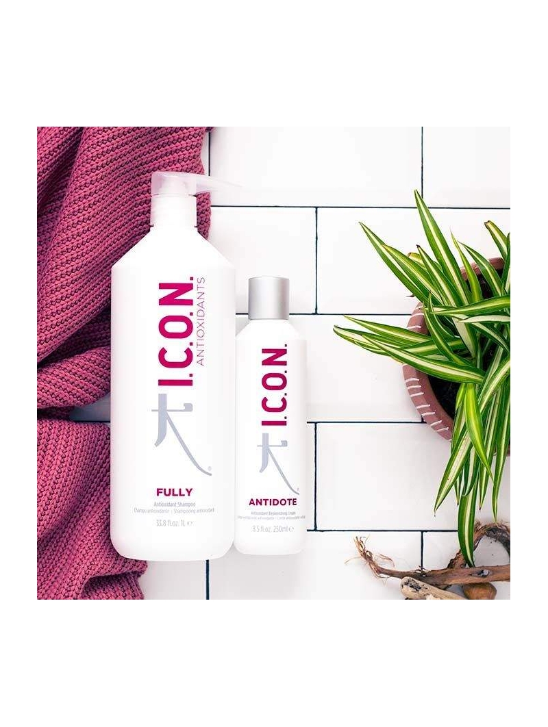 Pack ICON Fully Shampoo 1 Liter + Antidote Cream 250ml