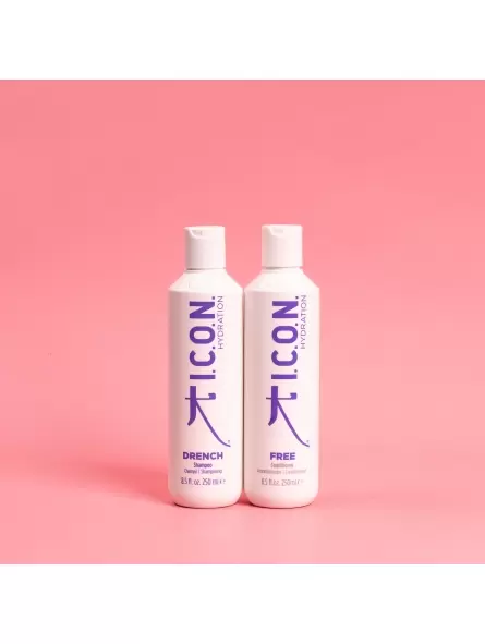 Pachet ICON pentru păr uscat Șampon Drench + Balsam gratuit 250 ml