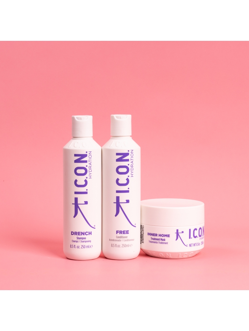 Hydratatie-icoonpakket: Drench + Gratis + Inner Home