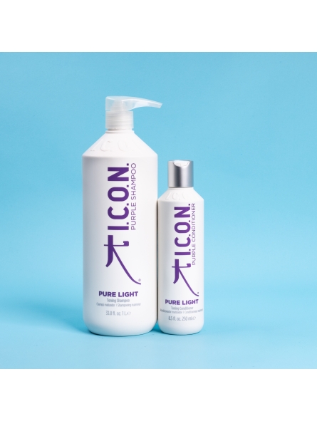 ICON Pure Light Pack: Shampoo 1 Liter + Spülung 250 ml