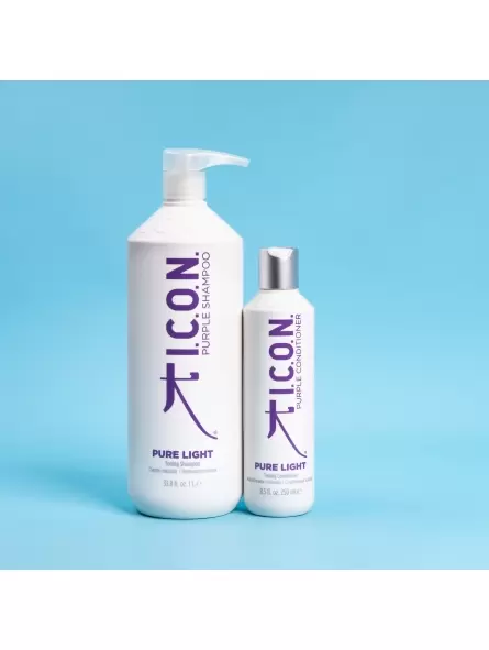 Pachet ICON Pure Light: Șampon 1 litru + Balsam 250 ml