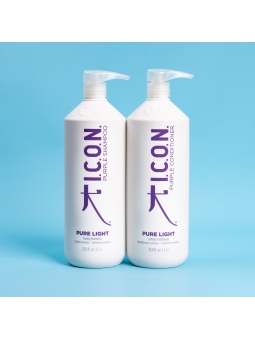 ICON Pure Light Pack Shampoo and Conditioner 1 Liter