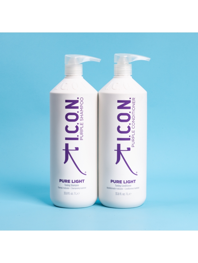 ICON Pure Light Pack Shampoo und Spülung 1 Liter