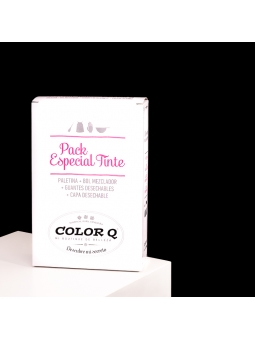 Packen Sie zum Färben zu...