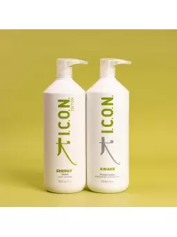 पैक आइकन डिसिनटॉक्सिकेंट डिटॉक्स एनर्जी 1 लीटर + अवेक 1 लीटर