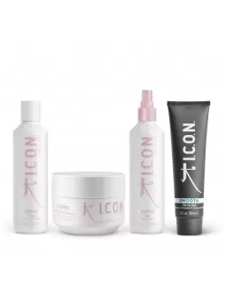 आइकॉन क्योर पैक: शैम्पू,...