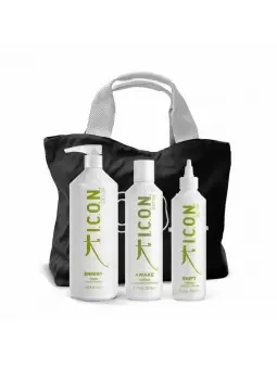 ICON 排毒套装：能量洗发水 1 升 + 唤醒护发素...