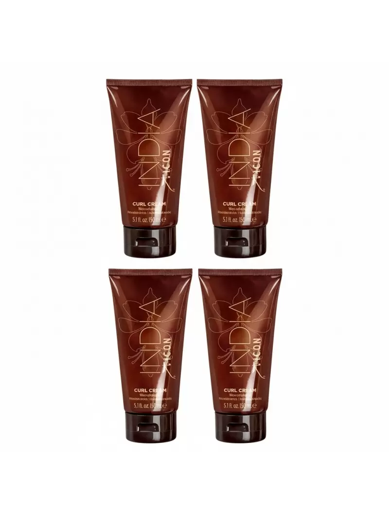 Pack ICON INDIA - 4 Unidades Curl Cream Método Curly