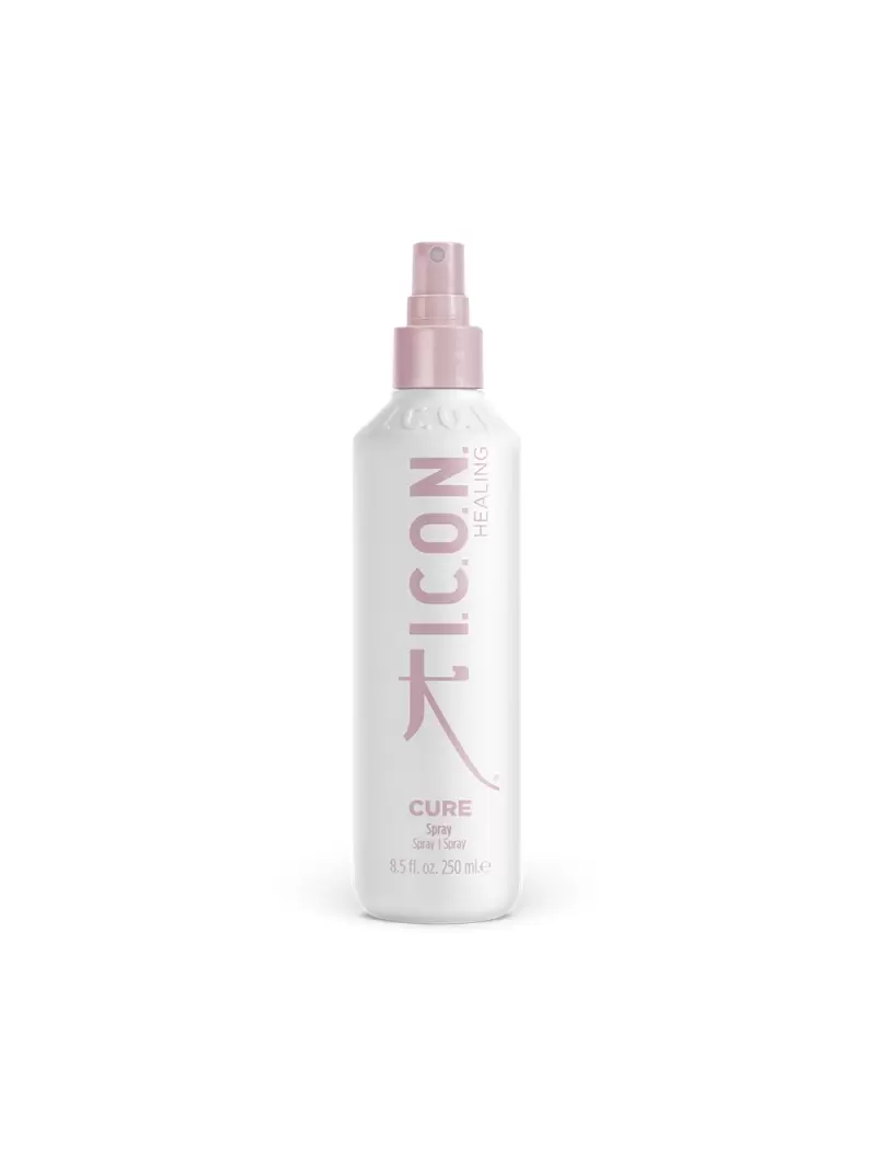 Spray ICON Cure sin aclarado leave in volumen